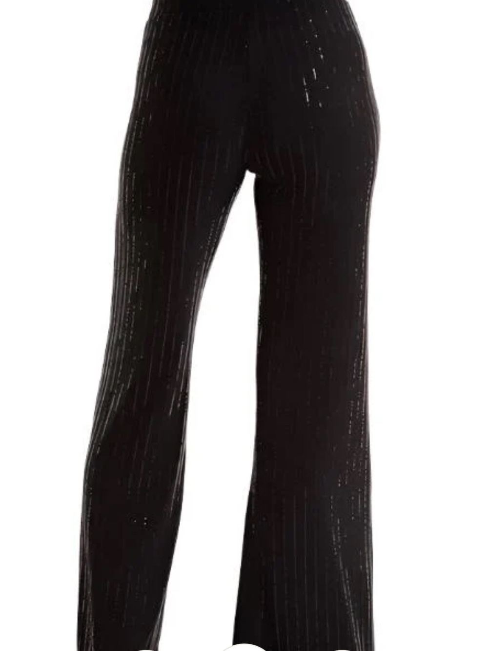 NWOT The Noli Shop Black sequin pants XS
